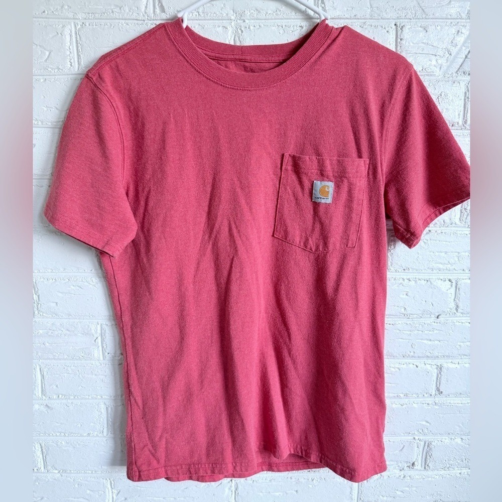 Carhartt Loose Fit Short Sleeve Pocket T Shirt Red Size S